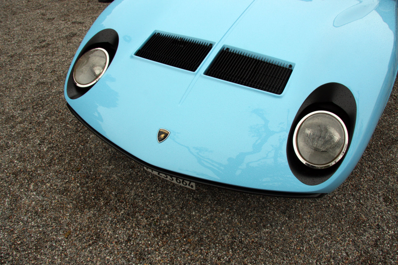 Illustration for article titled Even The Lamborghini Miura's Tires Scream Speed
